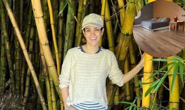 Agustina Cherri remodeló su casa