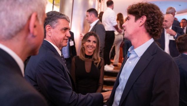 20230106 Jorge Macri y Martín Lousteau.