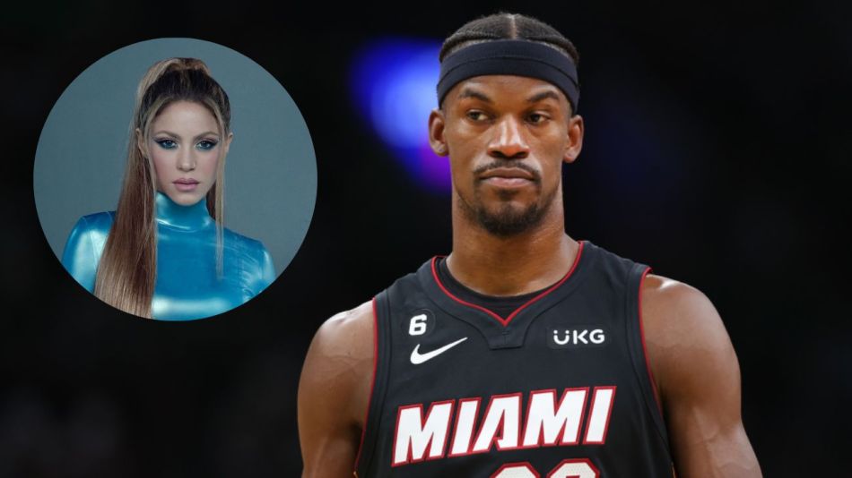 Jimmy Butler y Shakira