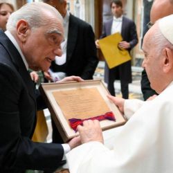 El Papa Francisco y Martin Scorsese | Foto:CEDOC