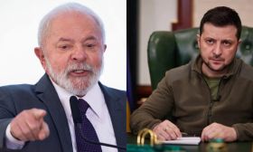 Lula da Silva y Volodímir Zelenski