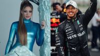 Shakira y Lewis Hamilton