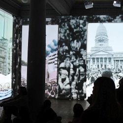 El Senado de la Nación inauguró un museo en el edificio del Congreso.