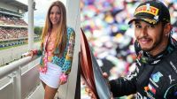 Shakira aviva los rumores de romance con Lewis Hamilton 