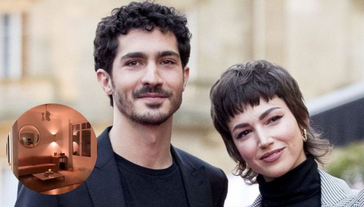 La lujosa mansión del Chino Darín y Úrsula Corberó en Barcelona: deco vintage y techos altos