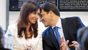Cristina Kirchner y Sergio Massa