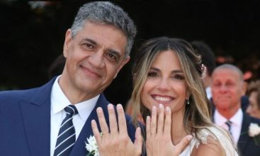 Jorge Macri y María Belén Ludueña