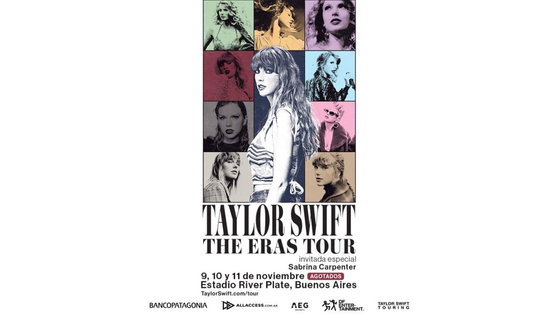 Furor «Swiftie» en Argentina: tres estadios de River agotados