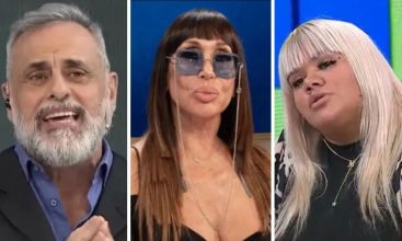 Jorge Rial - Moria Casán - Morena Rial
