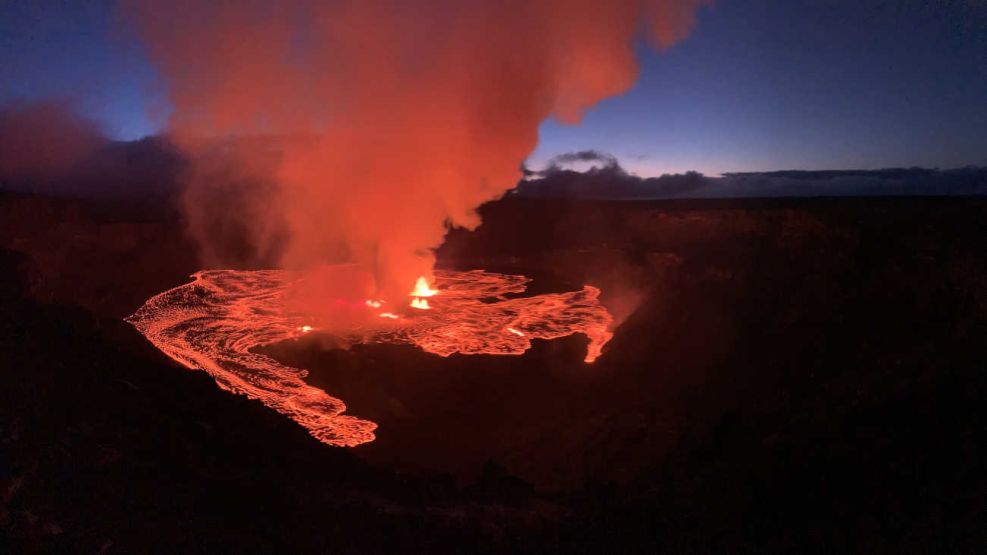 Volvió a erupcionar uno de los mayores volcanes activos del mundo, el Kilauea 20230607