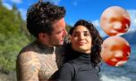Melody Luz y Alex Caniggia la carita de su bebé Vincenzo por primera vez