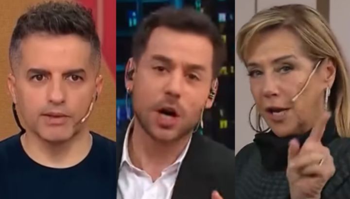 El pase de factura de Fernando Dente a Ángel de Brito en vivo: "Después la jefa Marcela Tinayre se me calienta"