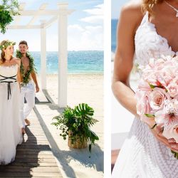 Wedding on the beach.  |  Photo: Hotel Palladium
