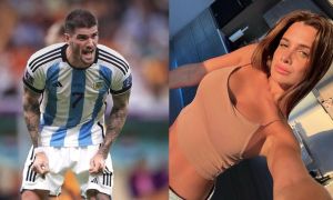 Rodrigo De Paul y Camila Homs