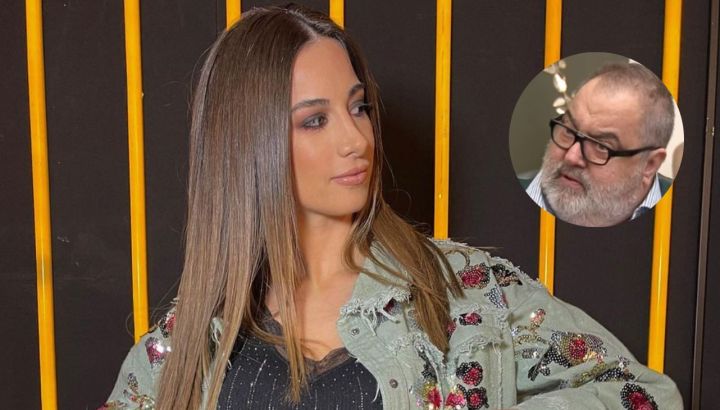 Estefi Berardi se mostró tímida al desmentir a Jorge Lanata tras dar información sobre un supuesto juicio a Yanina Latorre: "Me da cosa"