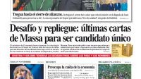 La tapa del Diario PERFIL del sábado 10 de junio de 2023