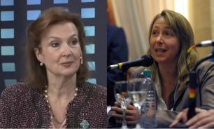 Cruce entre Myriam Bregman y Diana Mondino