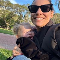 Ana García Moritán le dio otro nivel a la moda infantil con su campera Bomber en velvet de parches