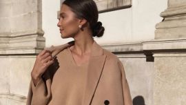 Tapado camel: los looks más fáciles y minimalistas para el final del invierno