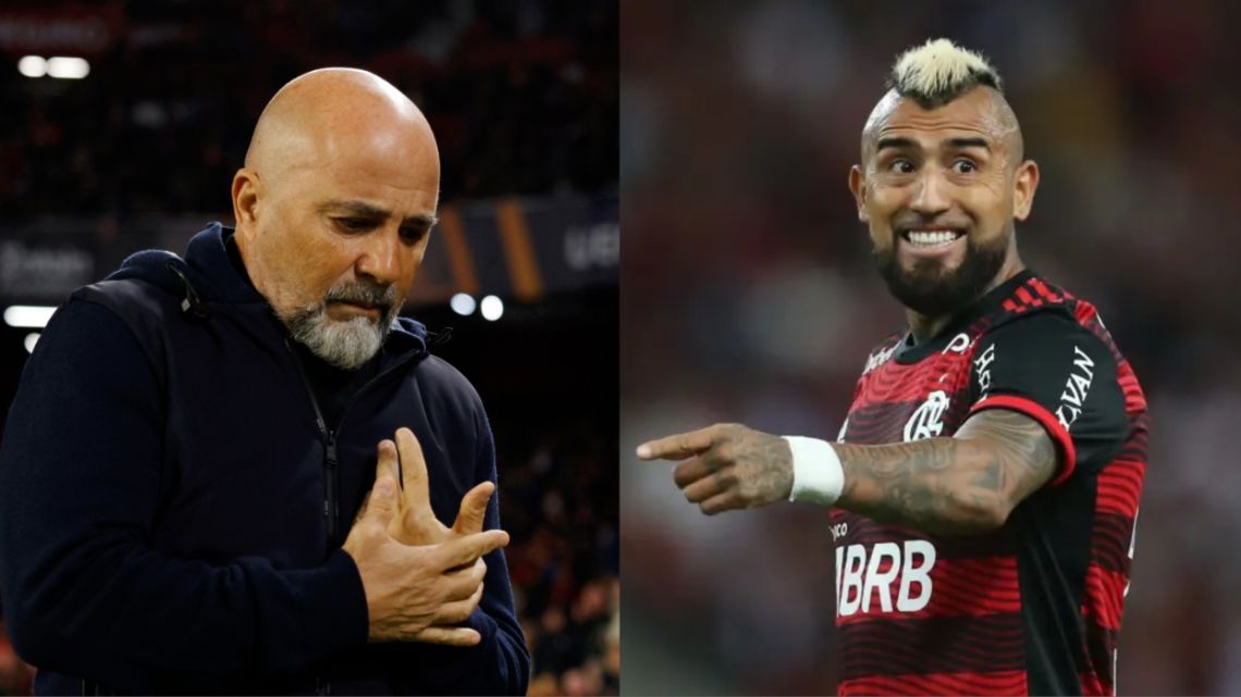 Sampaoli suffers: Arturo Vidal will stop being a Flamengo player