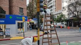 Arreglo de semáforos en Córdoba