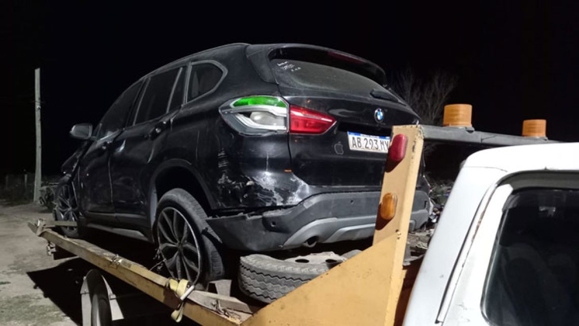 Tragedia en las Altas Cumbres: peritan el BMW que conducía Oscar González