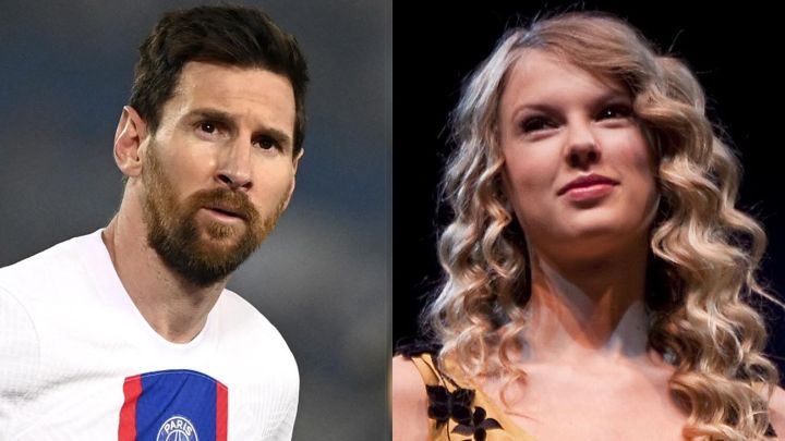 Lio Messi y Taylor Swift