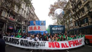 Movilizaciones y cortes por manifestaciones