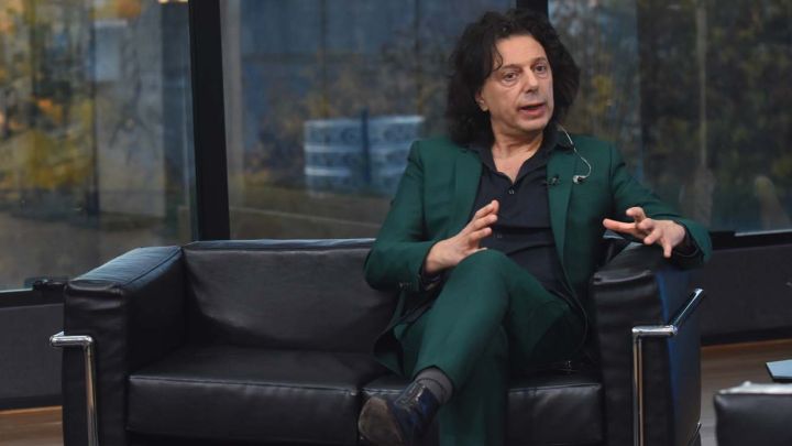Éric Sadin, en la entrevista con Jorge Fontevecchia