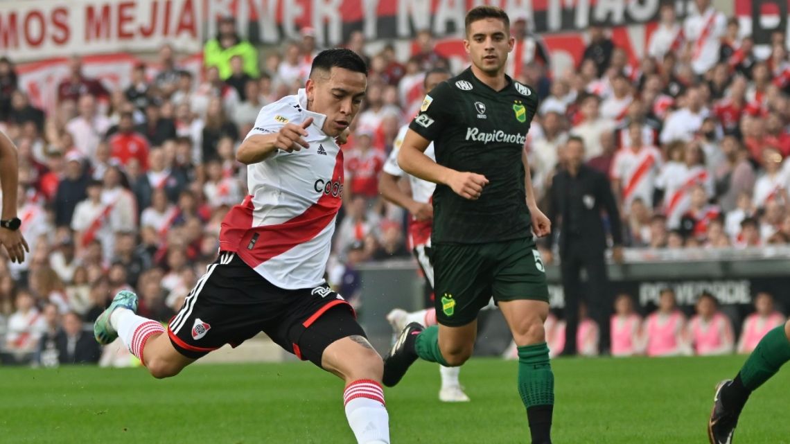 River Plate meets Defense and Justice to complete the suspended match: schedule, TV channel and formations