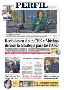 La tapa del Diario PERFIL del 17 de junio de 2023