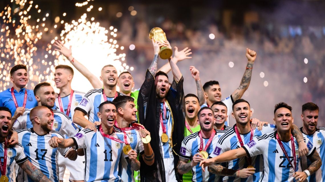 The AFA commemorated the six months after the conquest of the World Cup in Qatar