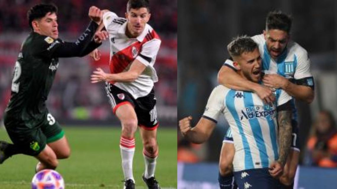 Liga Profesional: ganaron River y Racing | Perfil