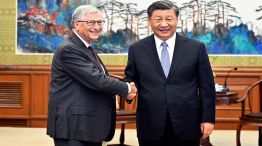 Bill Gates y Xi Jinping