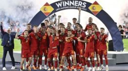 España se consagró campeón de la Nations League contra Croacia