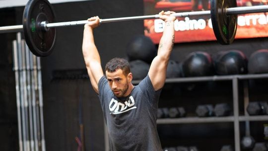 Santi Comba, el uno del CrossFit.