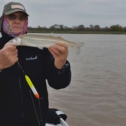 En esta salida, la consigna fue terminar el garete rio afuera y regresar al lugar de partida para copiar nuevamente la deriva.