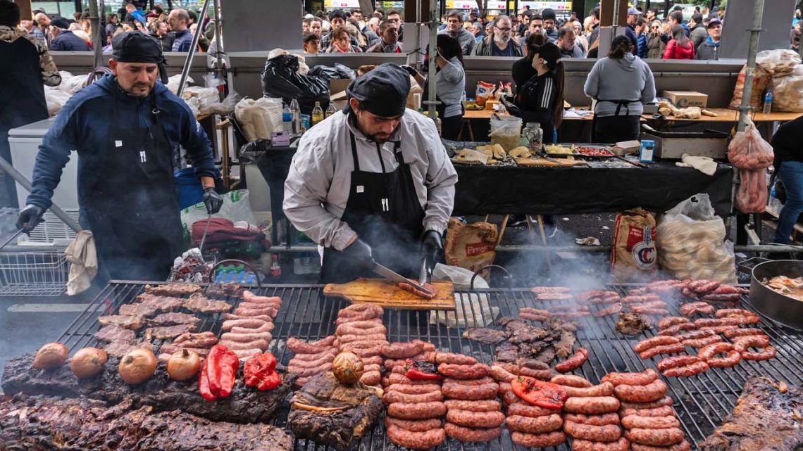 The fifth Federal Asado Championship turned Buenos Aires' iconic Obelisk and Avenida 9 de Julio into a vibrant culinary hub.
