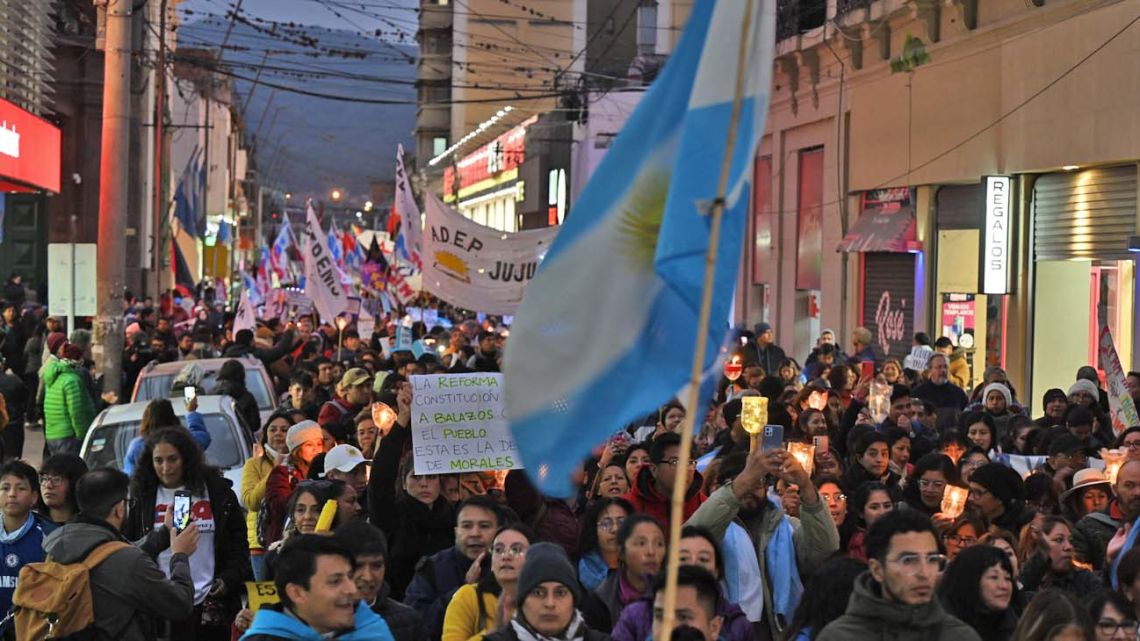 Protests in Jujuy.