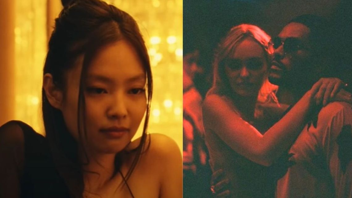 The weeknd estren one of the girls con jennie de blackpink y lily