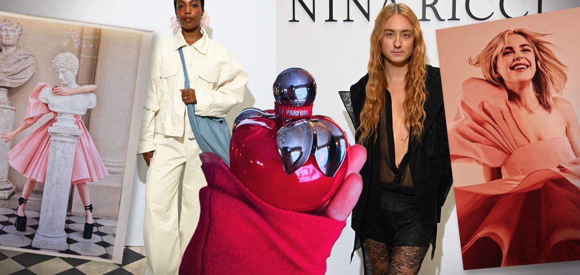 Kiernan Shipka, Harris Reed y una nueva fruta prohibida para el universo de Nina Ricci