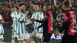 Messi en la despedida de Maxi Rodríguez g_20230624