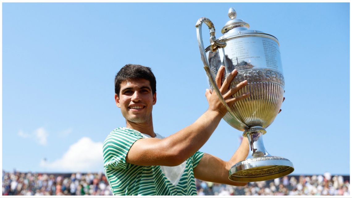 Carlos Alcaraz champion at Queen’s and return to the top of the ATP ranking