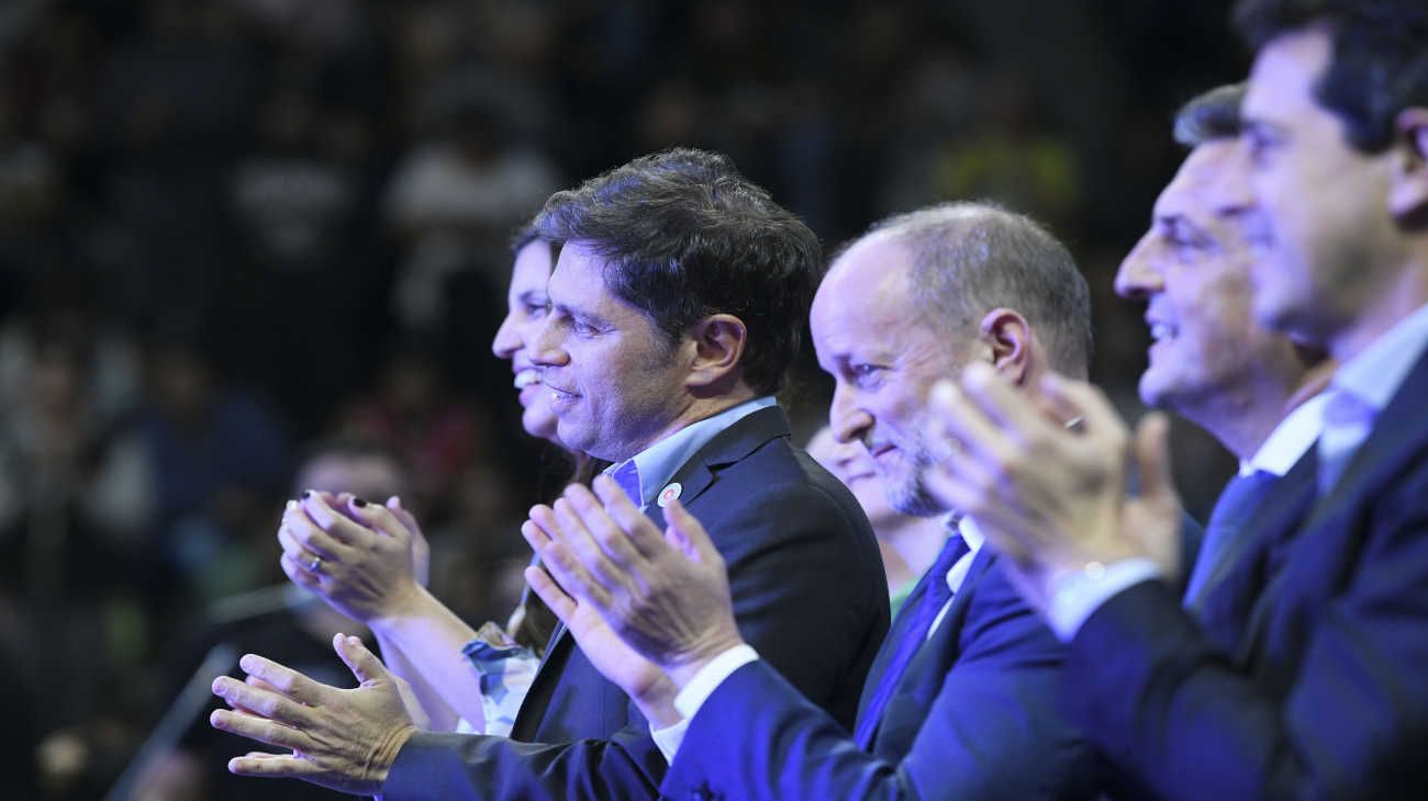 Massa, Kicillof, De Pedro y Máximo Kirchner acompañaron la presentación de la lista Unión por Lomas.