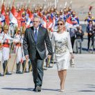 El look de Fabiola Yañez en Brasil