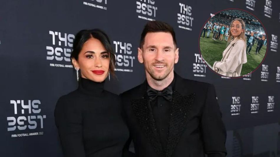 Lionel Messi escapó de Sofi Martinez y las redes apuntaron contra Antonela Roccuzzo los mejores memes