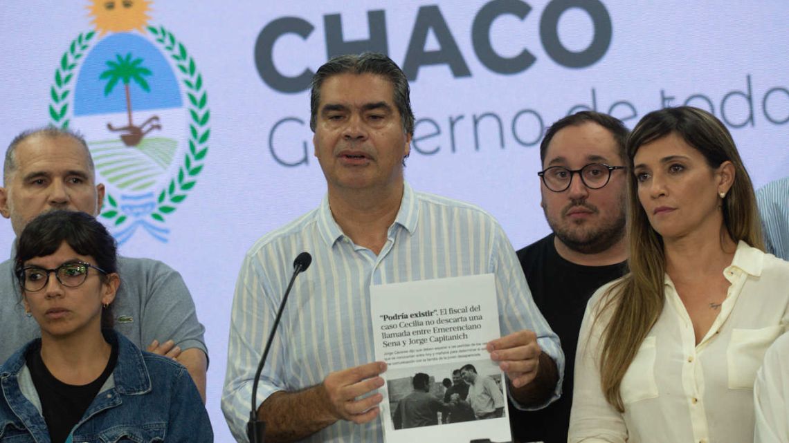 Jorge Capitanich denied having communicated with Emerenciano Sena: “Do not invent”