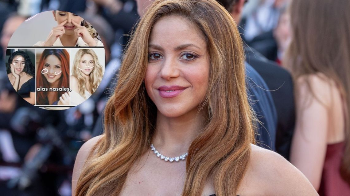 Shakira se habría hecho retoques estéticos para mejorar su contorno ...