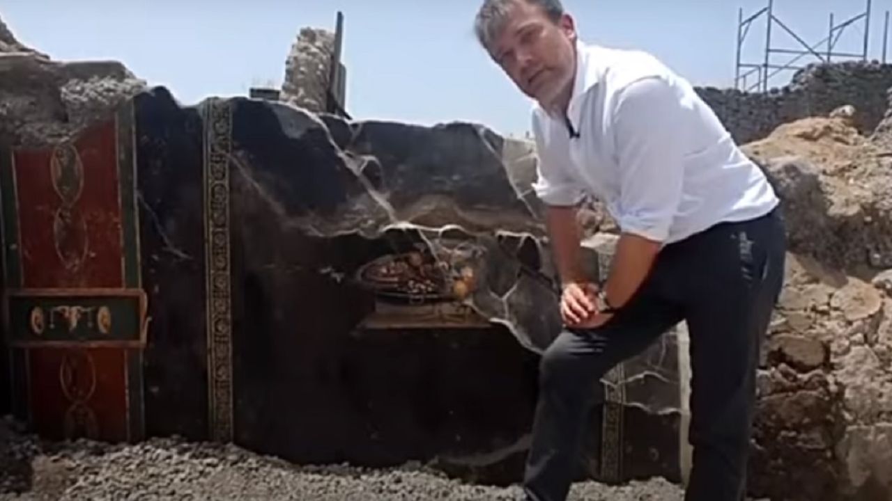 Sorpresa: encuentran un cuadro con la imagen de la pizza más antigua ...