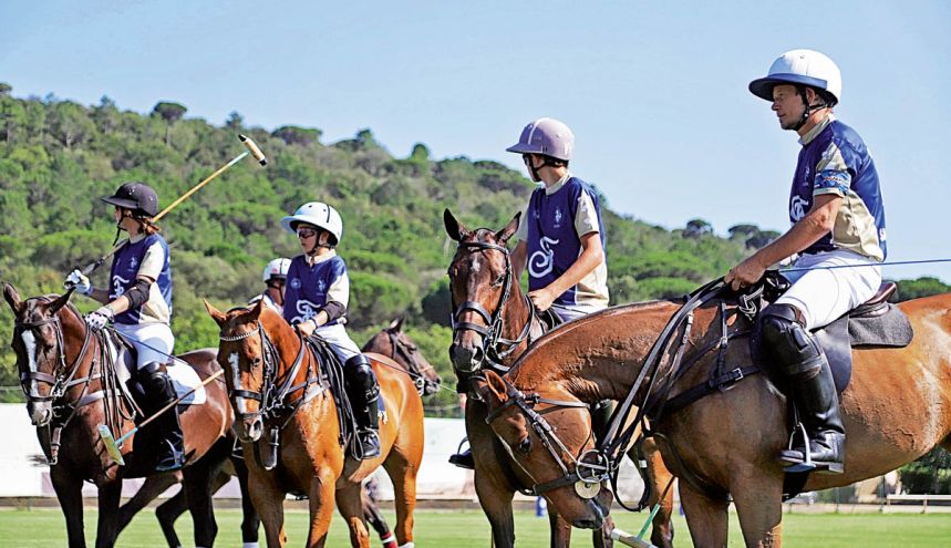 LOS CHAVANNE: POLO Y FAMILIA